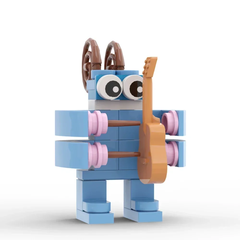 MOC Brickheadzs Building Blocks My Singingeds Monsters Model Chorus Set Idea Song Figures Bricks DIY Toy Children Birthday Gift