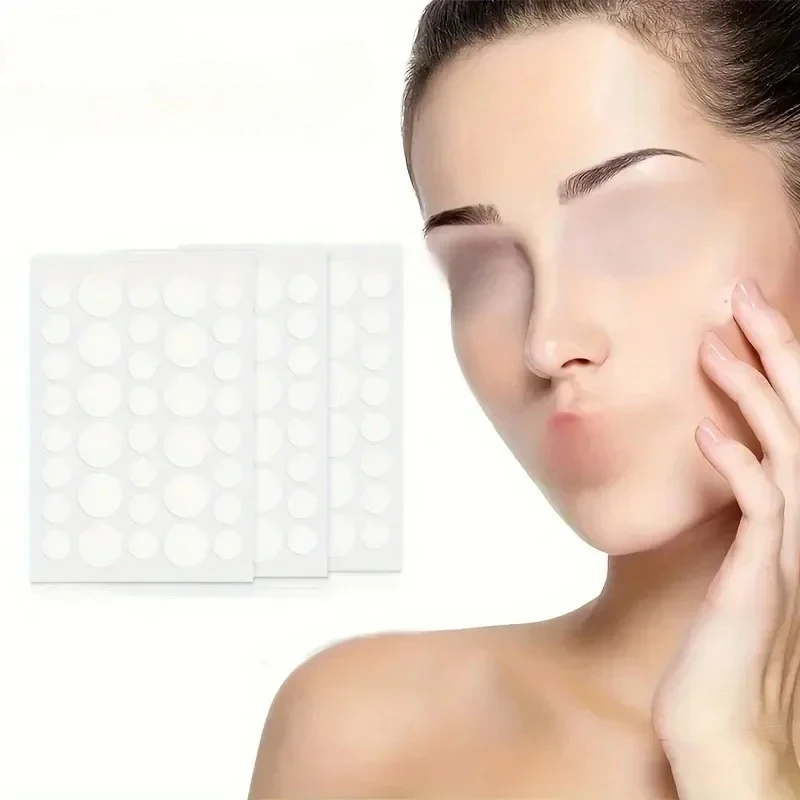 8OPEN/288 قطعة بقع حب الشباب رقيقة وLnvisiblePus ماصة ماكياج خلع الملابس خافي عيوب مقاوم للماء يستخدم لتغطية العيوب