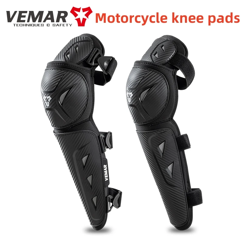 

Motorcycle Riding Knee Protector 2 Piece Anti Slip Crash Protection Gear Four Seasons Riding Safety Equipment