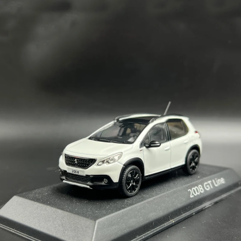 Diecast Original 1:43 Scale 2008 GT Line Alloy Model Simulation Decoration Hobbies Souvenirs Gifts Collection Static Display