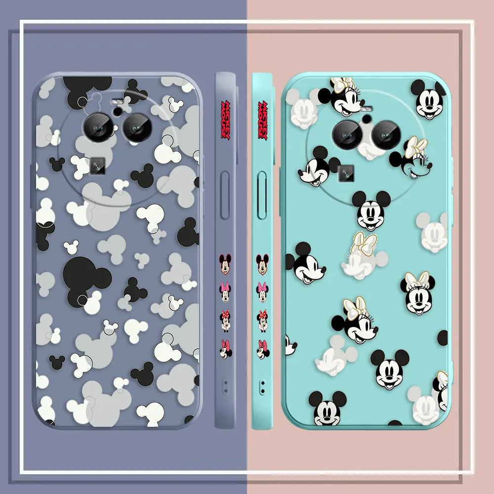 Stick Figure Mickey Minnie Mouse Phone Case For OPPO FIND X5 X3 X2 RENO ACE Z REALME C20 C21 C33 C35 C53 C55 X50 X 5G PRO Case