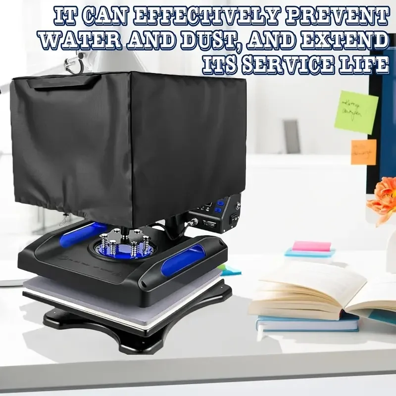 غطاء آلة الضغط الحراري شديد التحمل - واقي غير كهربائي مقاوم للغبار مع تصميم مناسب، متوافق مع معظم المكابس الحرارية #6