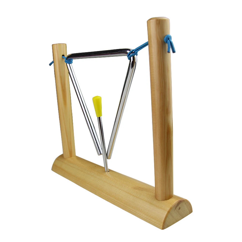 

Triangle Iron Musical Instrument Kids Music Teaching Tools Safe Educational Toy Percussion Instruments Sound Development