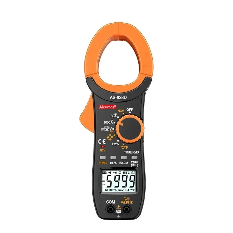 High precision clamp meter multimeter digital ammeter AC and DC automatic multi-function