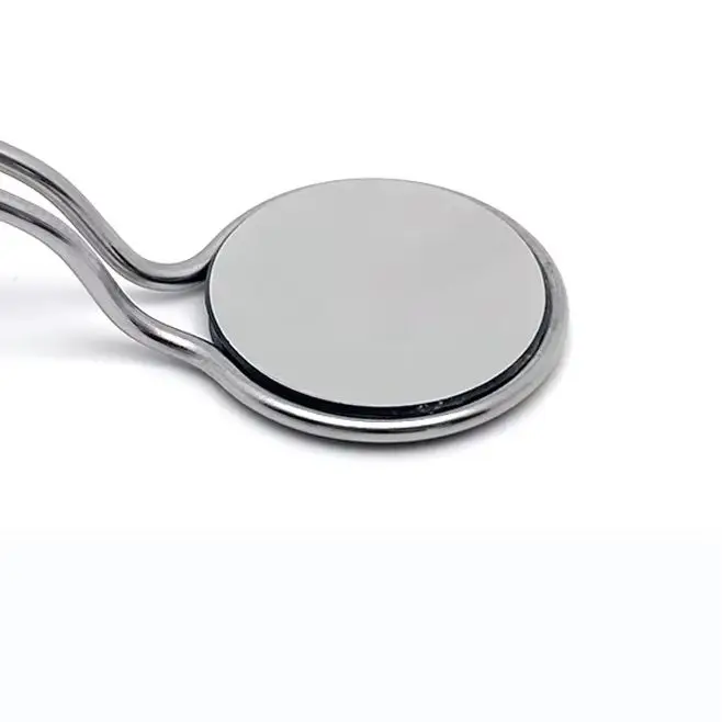 

Double-Sided Dental Mouth Mirror Handle Tool Anti-Fog Rhodium Oral Mirrors Reflectors Double Sided Reuse Oral Mirrors