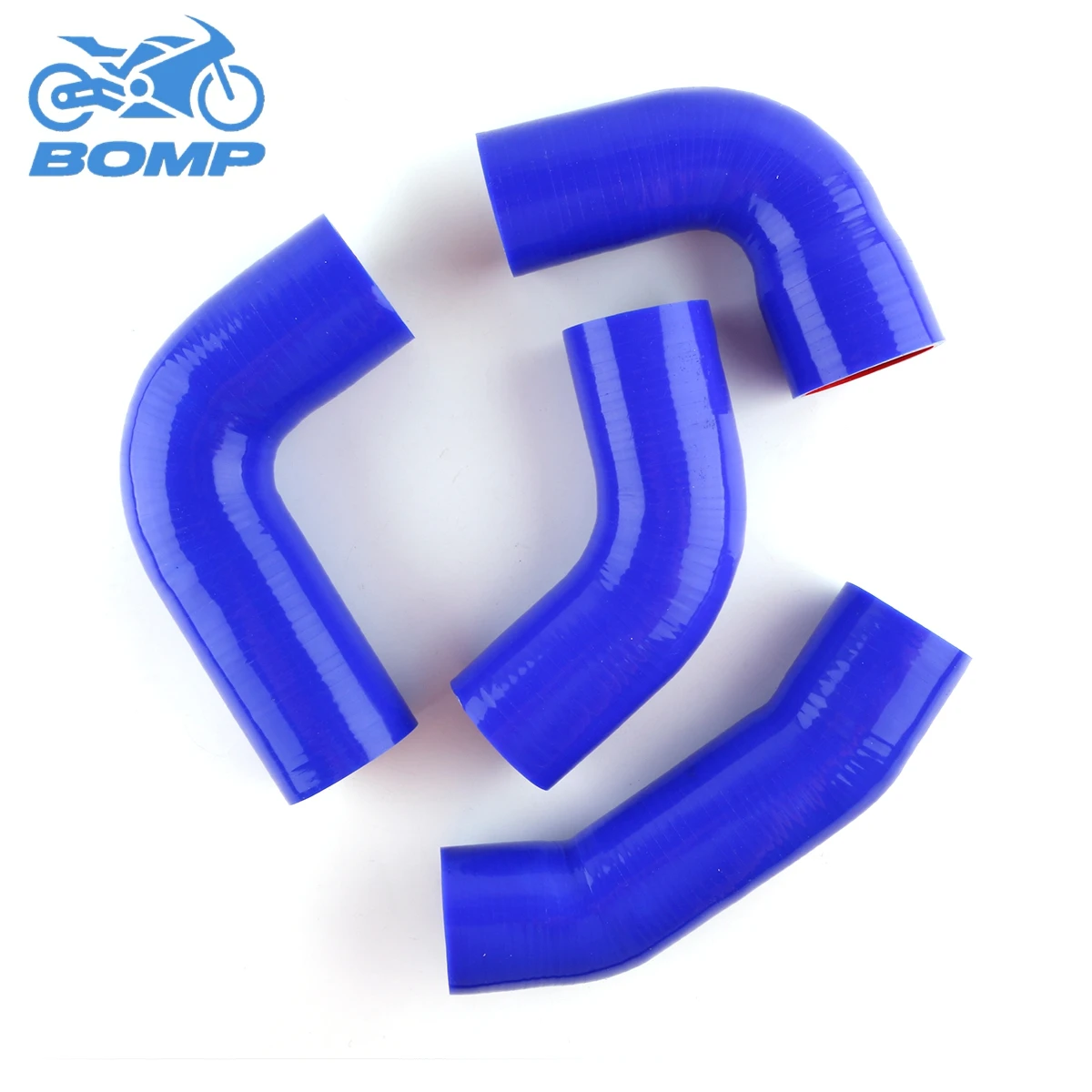 Intercooler Hoses FOR BMW E39 5 SERIES 525d 530d Turbo Boost Silicone Tubes Pipes Kit 4Pcs 11 Colors view 2