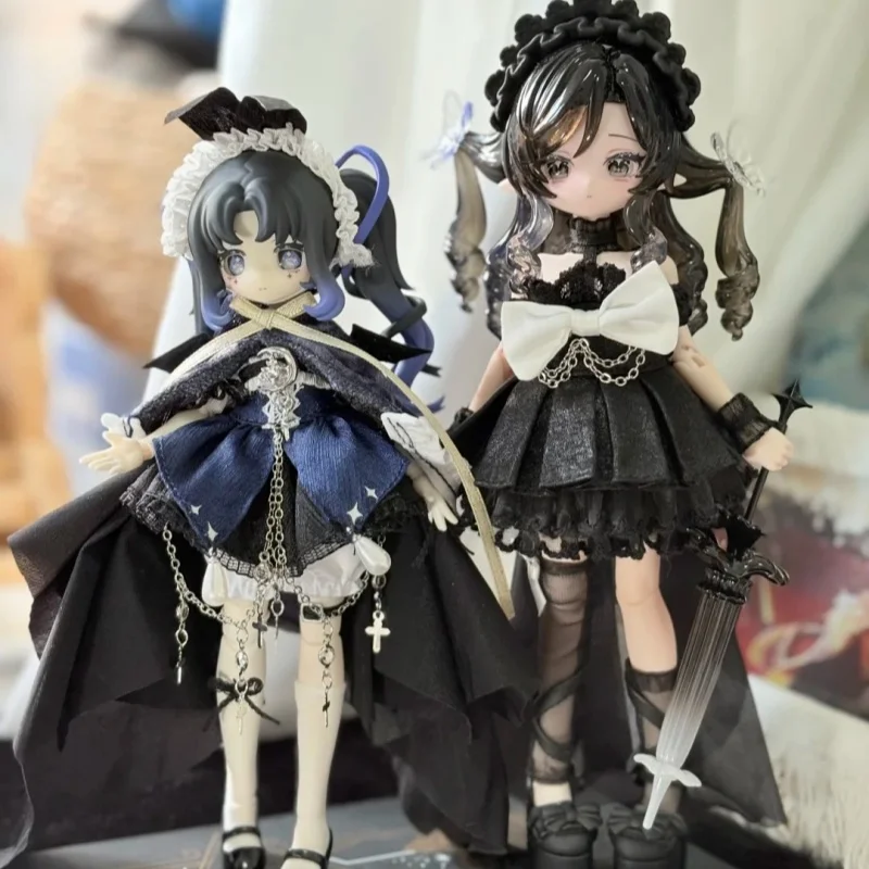 In Magazzino 100% Genuino 1/12 Bjd Meki Cuore Di Creazione Cieco Scatola Comune Mobile Action Giocattoli Figura Fai Da Te Ragazza Di Compleanno Ragazza ornamento