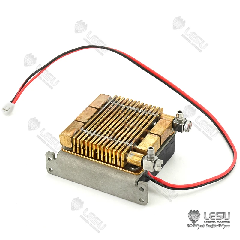 LESU Metal Cooling Radiator for 1/14 Hydraulic Dumper Truck Excavator Loader DIY Model TAMIYA