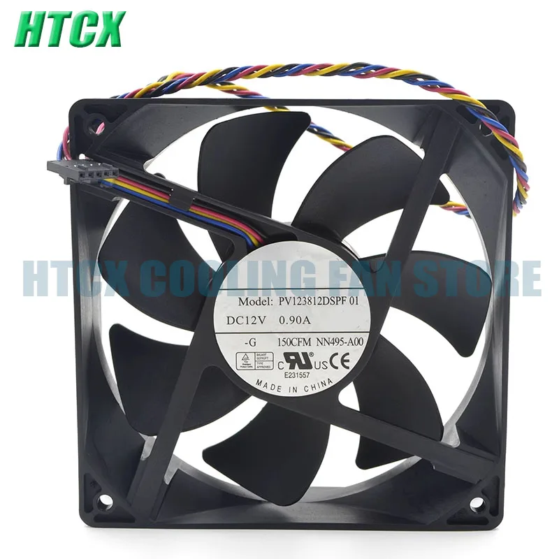 

PV123812DSPF01 NN495 0NN495 Server Fan 12V 0.90A 12MM 120*120*38MM For 210L 320 330 360 380 520 620 740 745 755 760