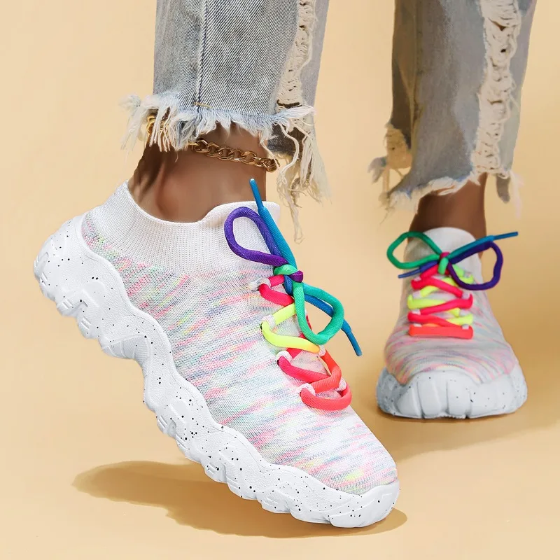 

2026 New Summer Half Cycle Lazy Casual Sports Thick Soled Oversized Lightweight Men's and Women's Breathable Casual Shoes