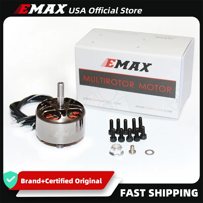 

Бесщеточный двигатель Emax USA Official ECOII 3115 для 10-дюймовых FPV-дронов, гоночных и дальнобойных кинематографических RC-дронов