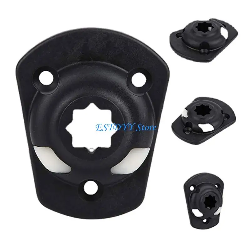 G6DE Kayak Rod Holder Base Plastic Rod Holder Mount Base Outdoor Rectangular Mount Base Boats Canoes Slide Enduring