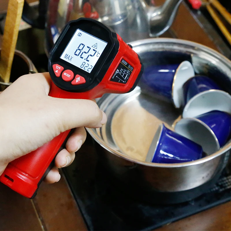TS600 Infrared Non-Contact HYTAIS Thermometer Handheld Industrial High-Precision Electronic Temperature Gauge TS380