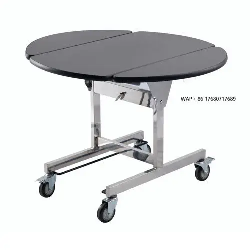 

Portable and Folding Open Luxury Buffet Table With Food Warmers Wheeled/Hotel Food Service Trolley/Mobile Food Trolley