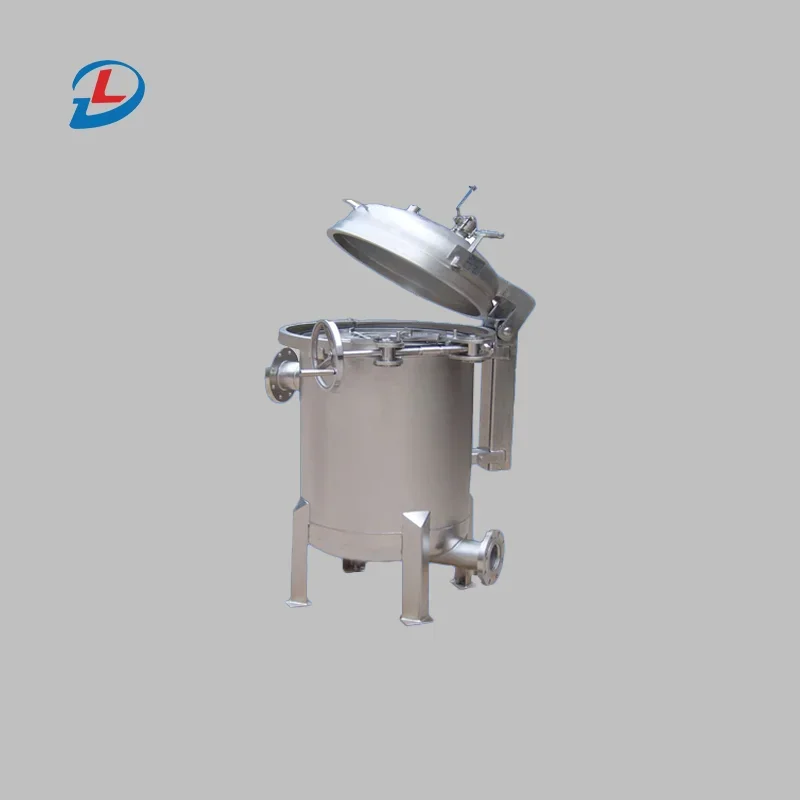 Treatment Bag Flange Type Filtration Vessel Cartridge Multi Filter Housing Liquid For Water Purifier