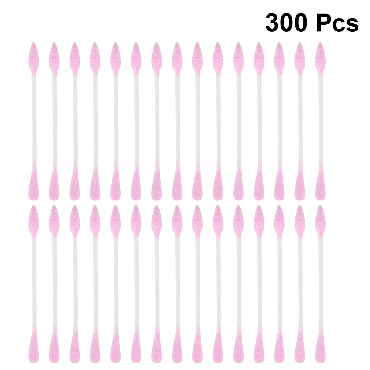 300pcs Makeup Cotton Buds Double Head Disposable Paper Stick Swabs For Beauty Ear Cleaning Arts Crafts Multipurpose Travel