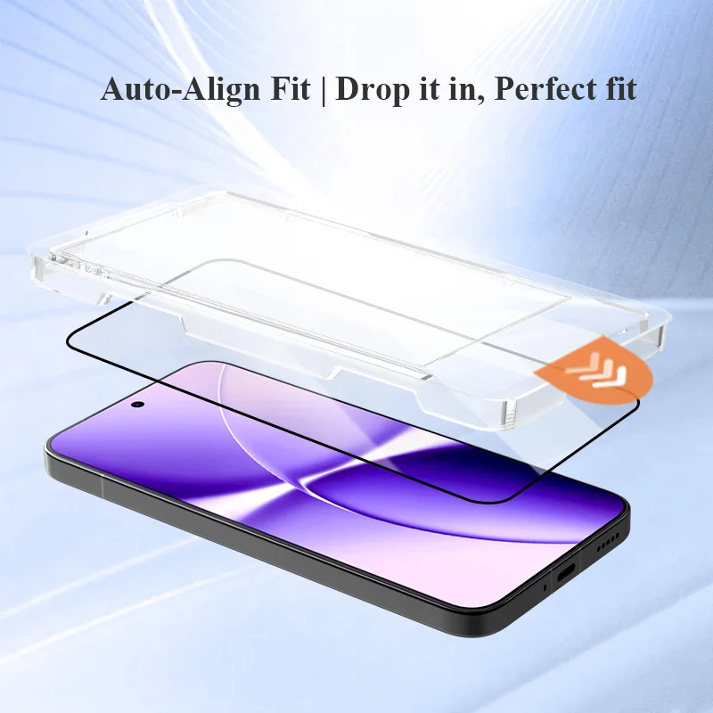 

Tempered Glass For Redmi Turbo 5 Max CF Series Anti-Dust Anti-Fingerprint HD Clear Full Glue Fully Screen Protector