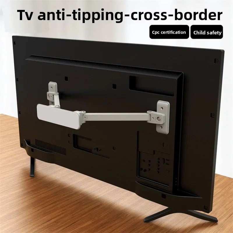 Television Cabinet Anti-Tip Fixing Set Plastic Safety Restraint Child Protection Furniture Anchor Tv Stands Shelves Doors