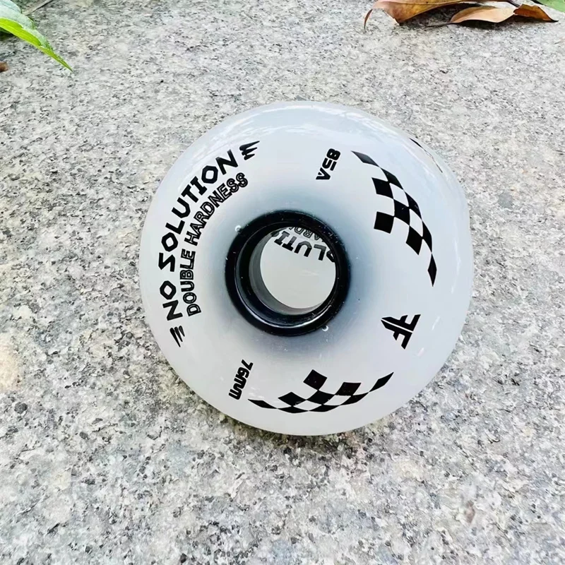 SEBA FSK 슬라롬 롤러 스케이팅용 전문 인라인 스케이트 휠, 이중 경도 85A 70A, 68mm, 72mm, 76mm, 80mm, 4 개