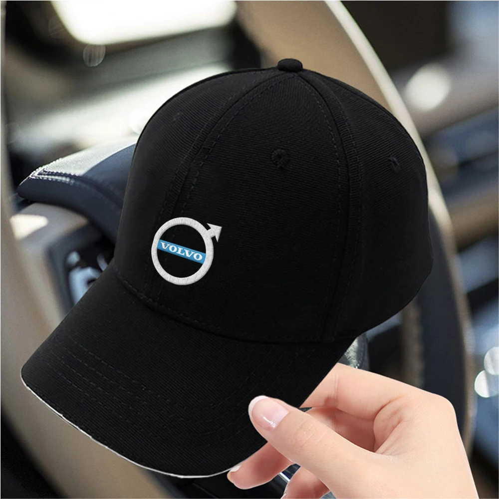 Car Baseball Cap Peaked Cap Adjustable Unisex Summer Dad Hat Shade Sport Baseball Hats For Volvo XC60 XC90 V40 V50 V60 S60 S80