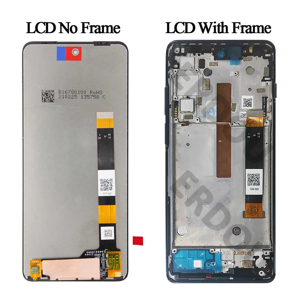 Imagem -03 - Display Lcd Original para Motorola Tela Sensível ao Toque Montagem Digitalizador Moto G200 Xt21751 5g 68