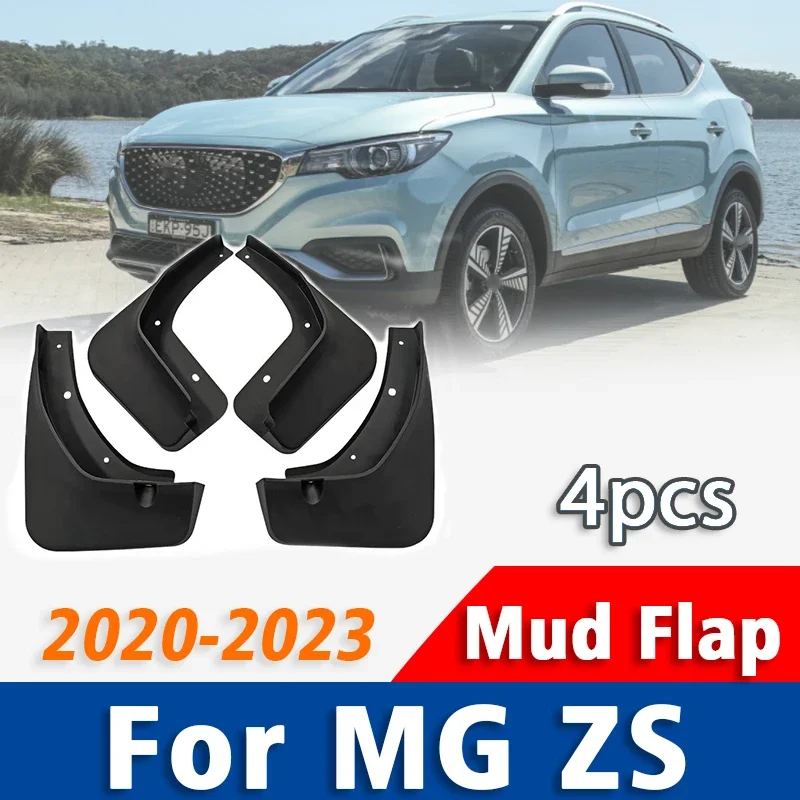 

2020 2021 2022 2023 FOR MG ZS Front Rear 4pcs Mudguards Fender Mudflaps Car Accessories Mud Flap Guards Splash Fenders