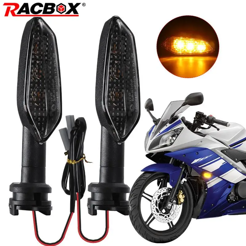 LED Motorcycle Turn Signal Lights Flasher E11 for Yamaha MT09 MT-09 TRACER XSR900 XSR700 2016-2020 YZF R15 R3 MT07 FZ-25 03 10