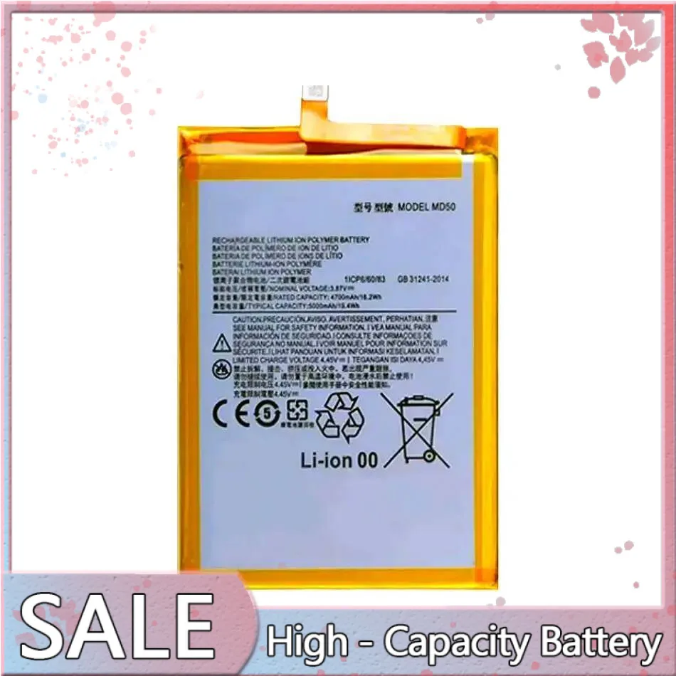 

Mobile Phone Battery MD50 5000mAh For Motorola Moto G Stylus 5G 2021 XT2131 G Stylus 2022