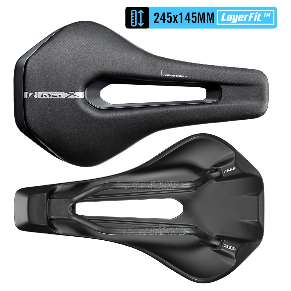 RYET 135/145/155mm 3D Printed Full Carbon Bicycle Saddle 245mm 260mm Bike Saddle for MTB Gravel Road Seat Bicycle Parts image 3