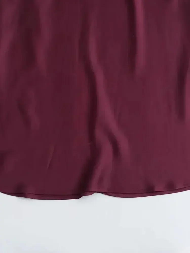 Vestido Midi de satén para mujer, vestidos largos para mujer, vestidos de noche elegantes y elegantes, vestido de fiesta femenino