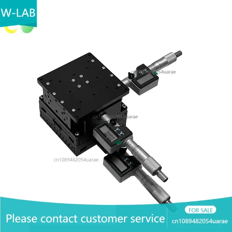 JCXYPZ-100C-25 Digital Micrometer Multi-axis Manual Slide Precision Measurement Digital Display Differential Head Slide