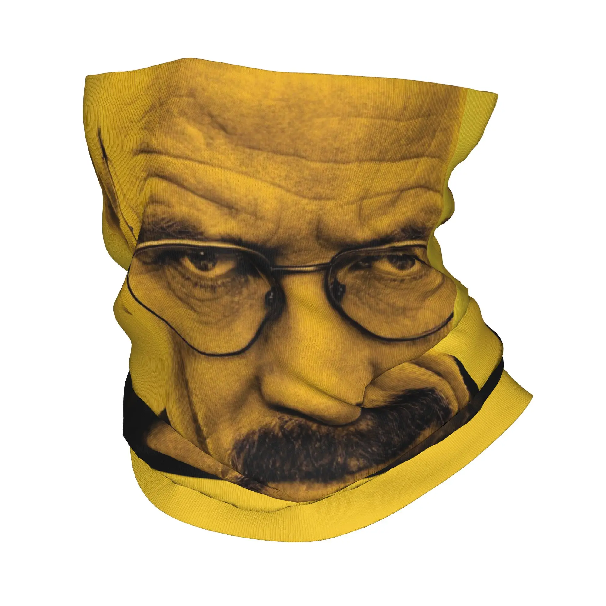 

Custom Breaking Bad Walter White Bandana Neck Gaiter UV Protection Face Scarf Cover Men Women Heisenberg Tv Show Headwear Tube