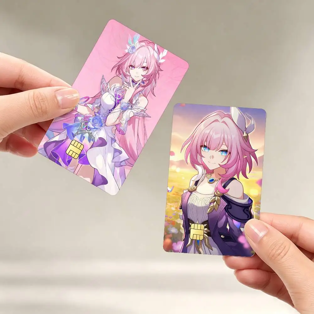 Honkai Star Rail Cyrene Sticker Film Tape Skin for Credit Card Debit Card Waterproof Stickers