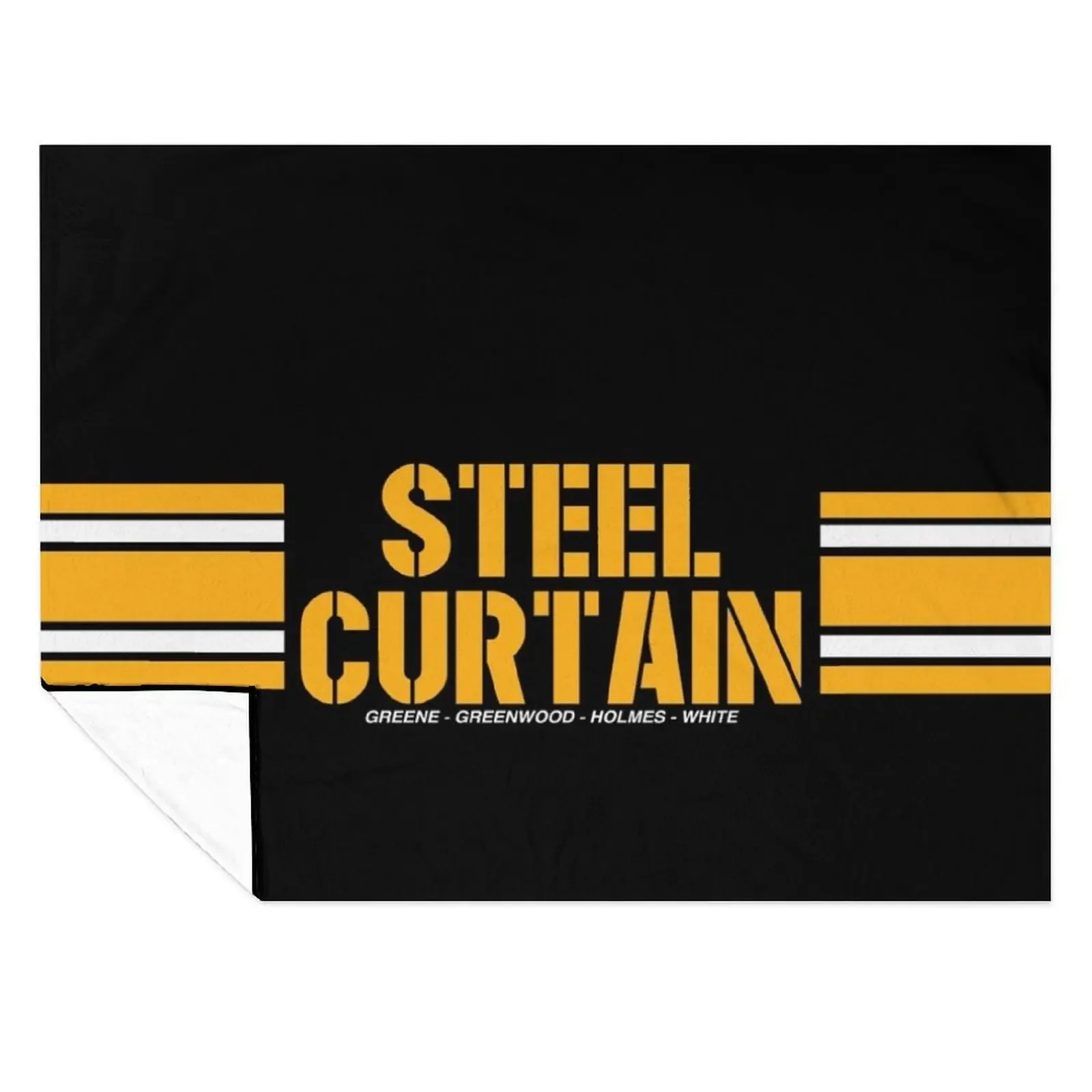 

STEEL CURTAIN Throw Blanket Designers Luxury Throw funny gift Luxury Brand Blankets