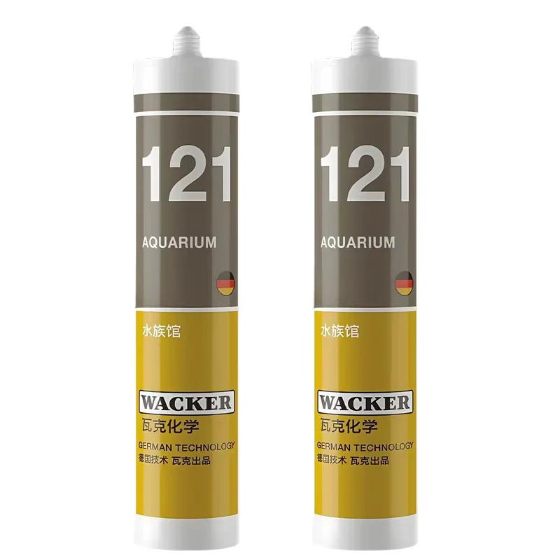 Wacker 121 Aquarium Silicone Sealant, Professional Acetic Cure