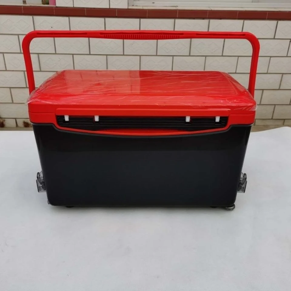 

Multifunctional fishing box, four-foot lift fishing box