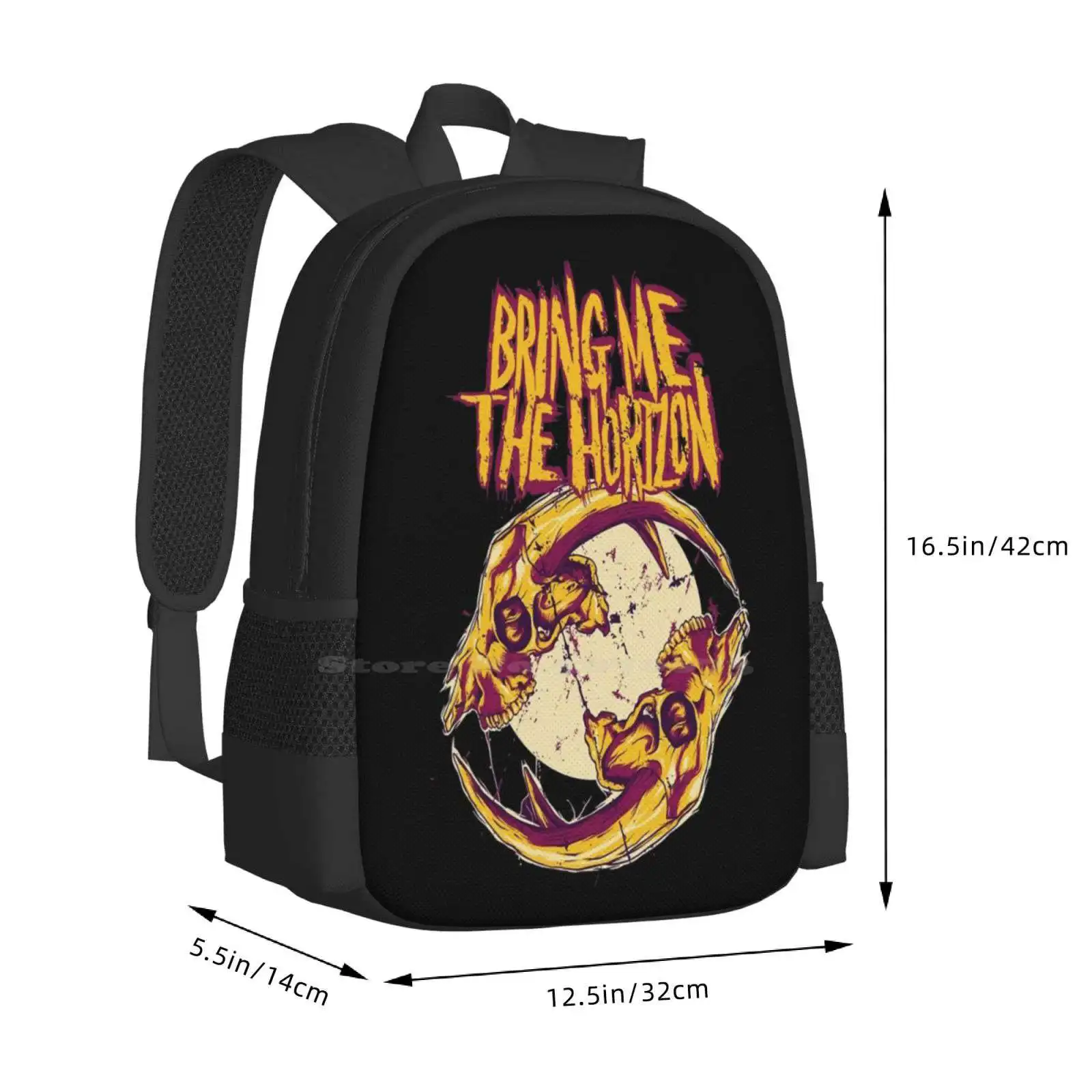 Rucksack für Schüler Schule Laptop Reisetasche Bmth Ludens bringen mir Geist Mantra neues Video neue Single-Trend