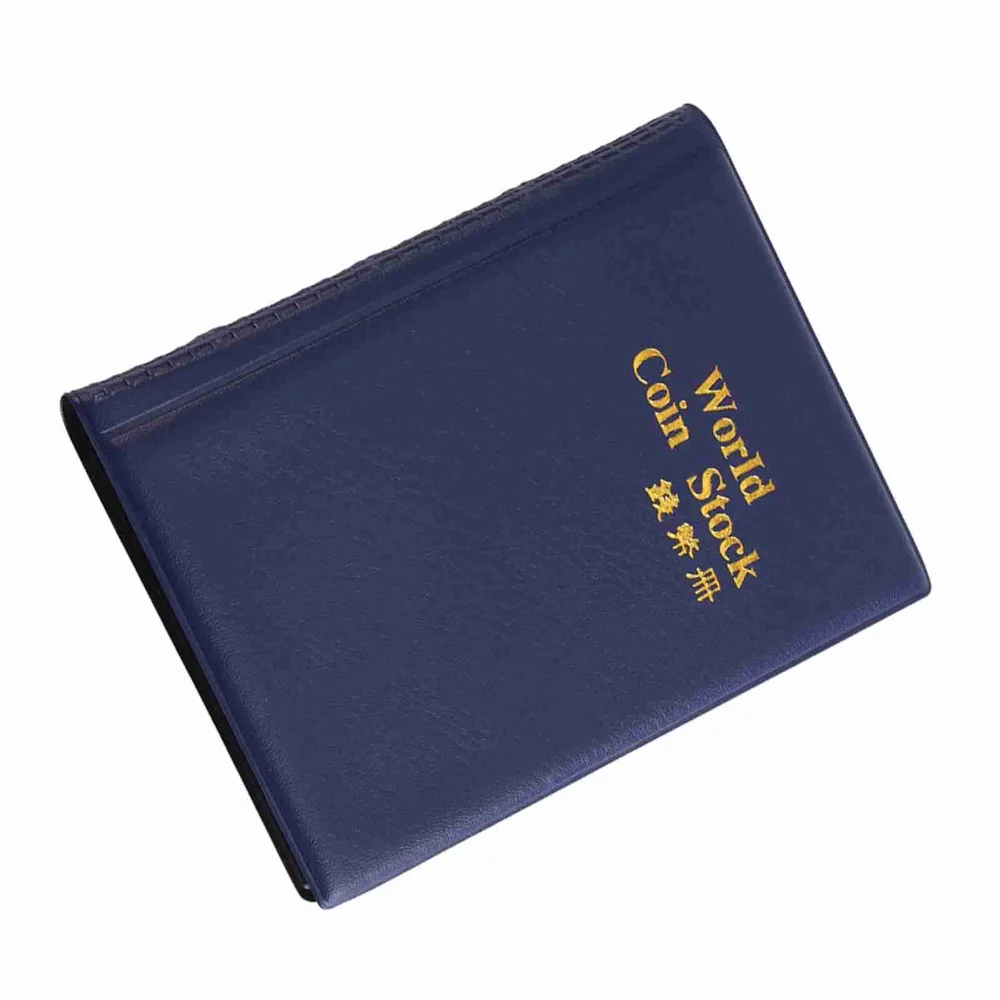 Dustproof Pocket-sized Collection Album 10 Pages 120 Pockets Storage Book Organizer Hobby Use