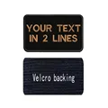 Velcro marrón
