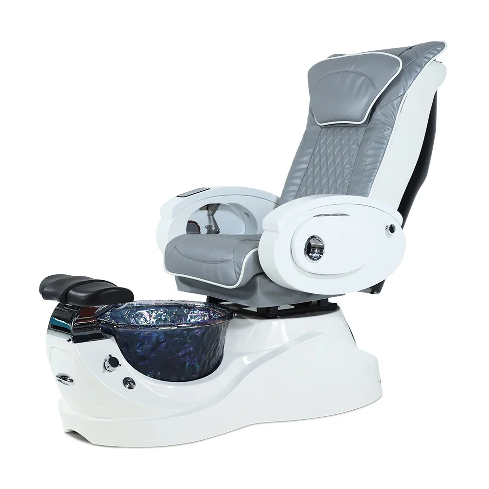 Pedicure Chair,Cheap Modern Luxury Beauty Nail Salon Furniture Pipeless Whirlpool Discharge Pump Foot Spa Massage Pedicure Chair