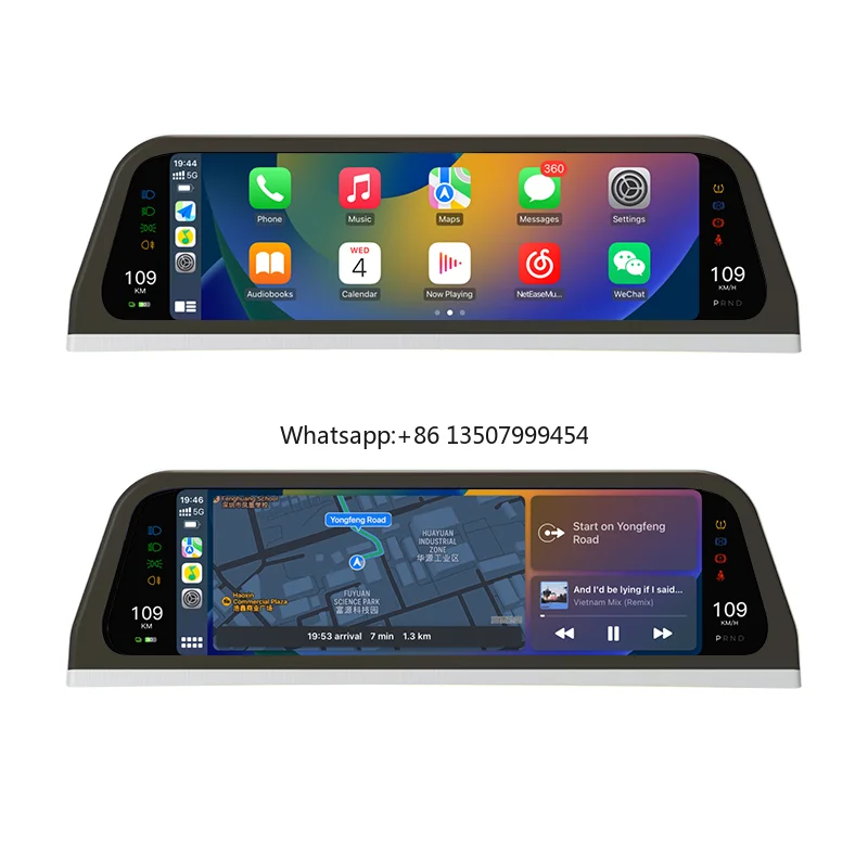 

Auto Electronics Model Y/3 Dashboard LCD Screen Modification Supports Multiple Languages & Carplay Screen Display