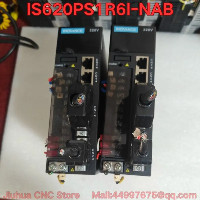 Second-hand IS620PS1R6I-NAB servo drive and MS1H1-10B30CB-A330Z motor function test is normal Latest prices for August 2026