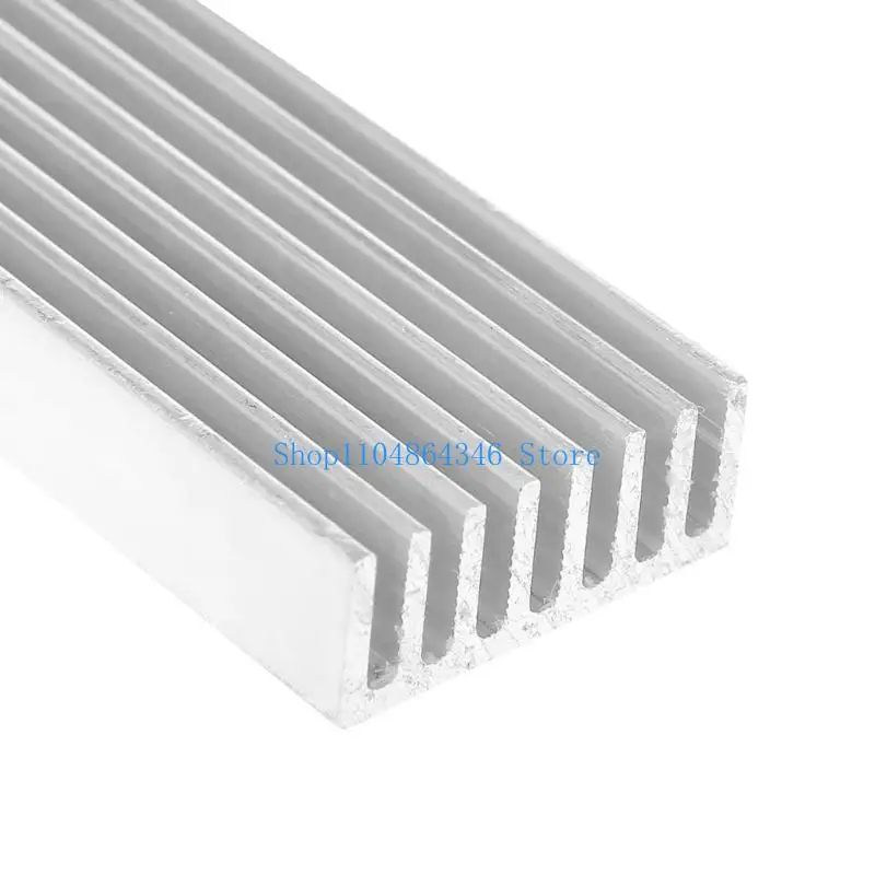 

1 Piece 100x25x10mm Aluminum Heatsink Cooling Fin Radiator Heat Sinks for Cooling GPU IC Chips VRAM VGA RAM- CPU Cooler