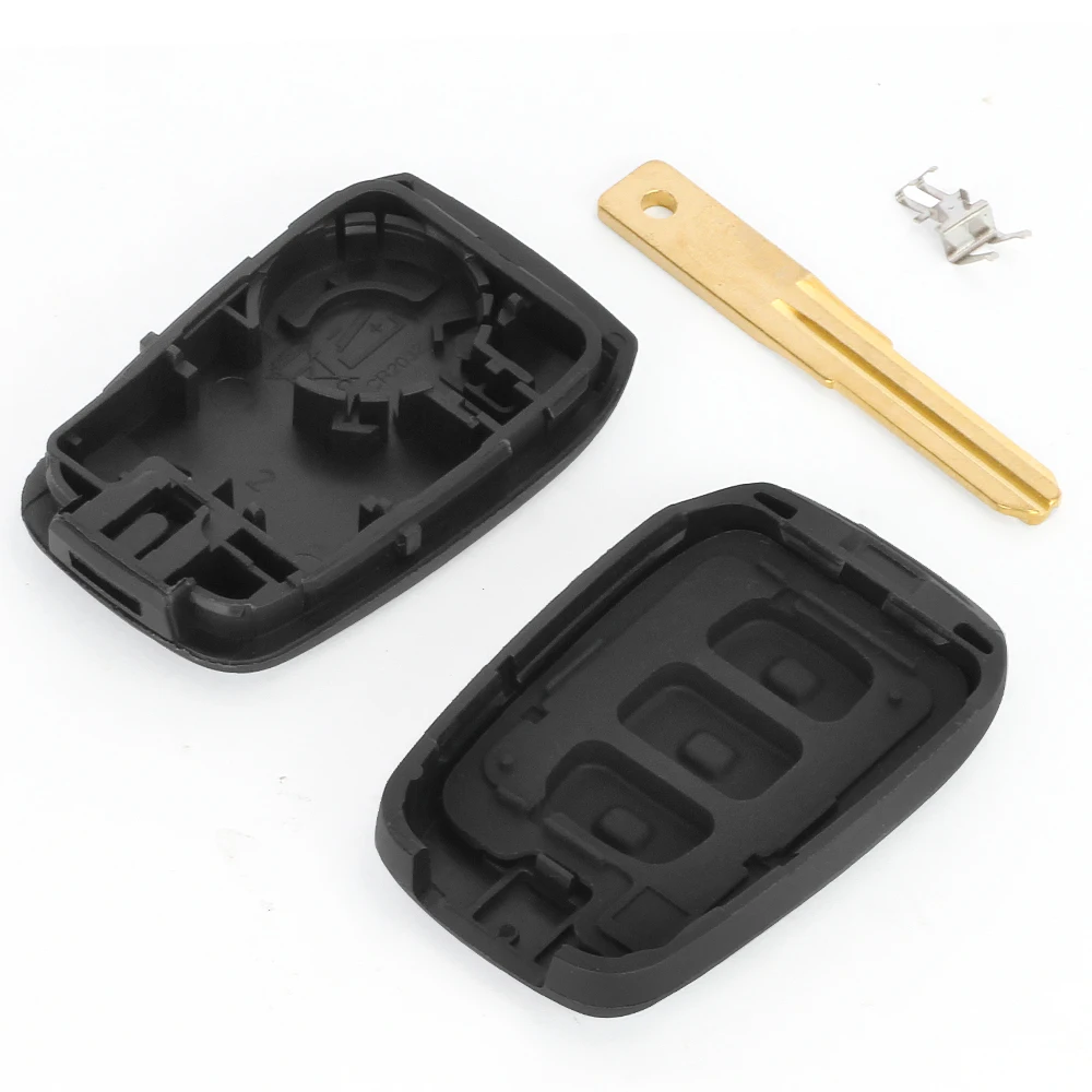 DIYKEY 2B/3B chiave a distanza Shell Case Key House per Renault Sandero Logan Lodgy Dokker Dacia Duster 2012-2020