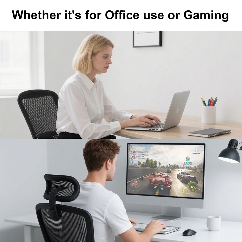 Adjustable Computer Chair Desk Swivel Chairs Recliner Chair Home Furniture Ergonomic High Back Mesh Chair For Office Living Room