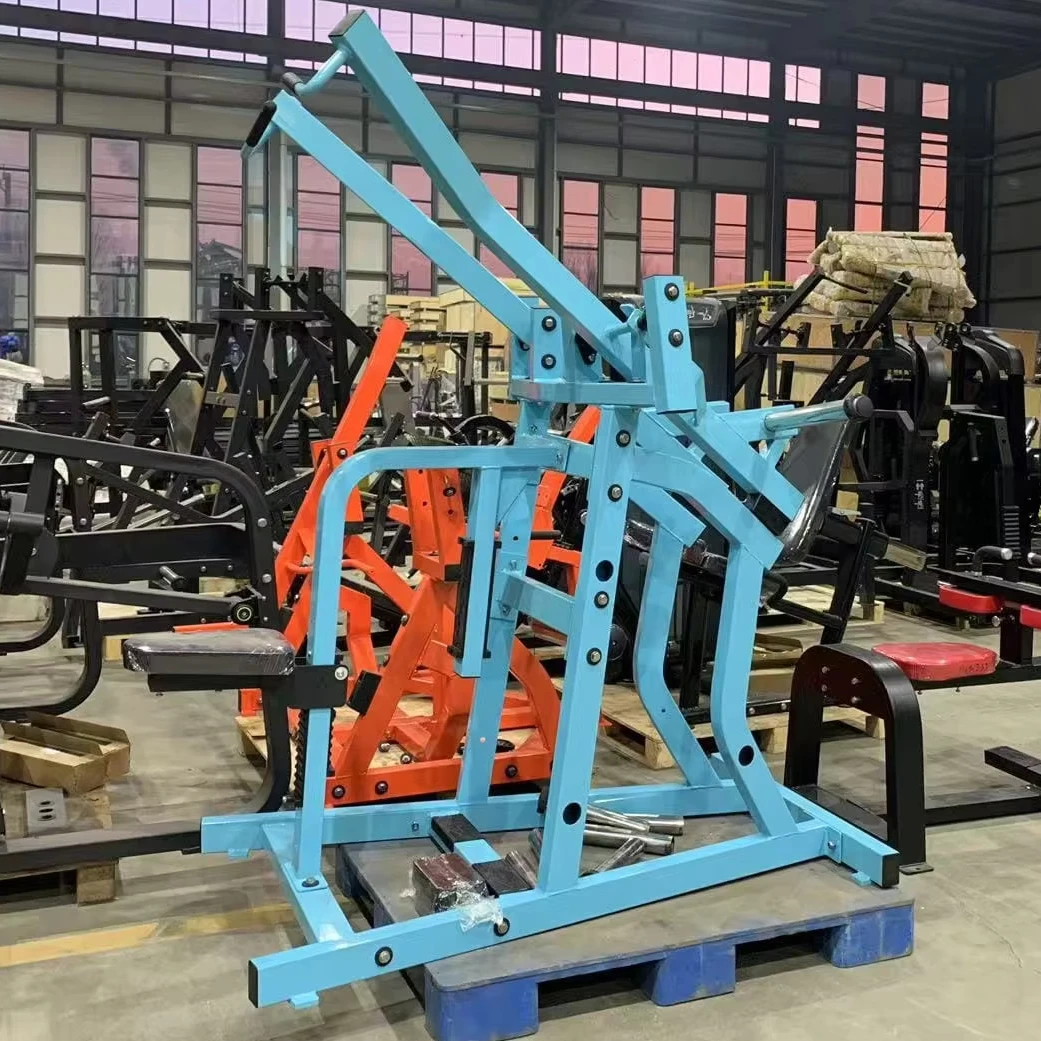 

Gym Fitness Equipment Arms Shoulder Strength Training Plate Loaded Iso-Lateral Front Lat Pulldown Machine