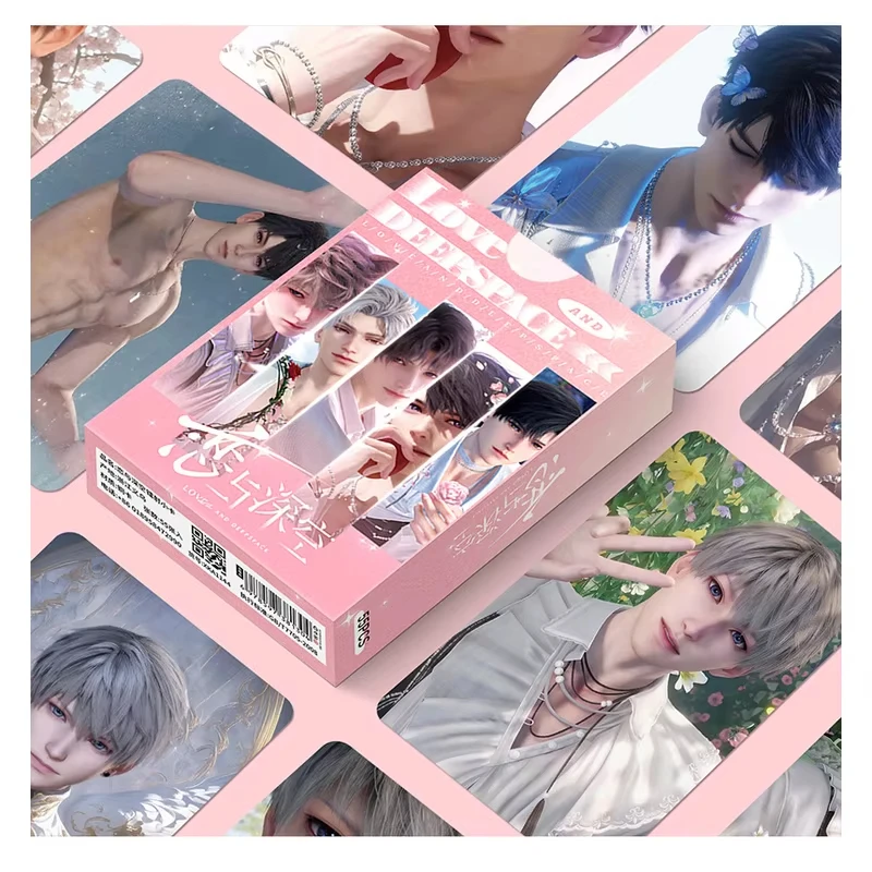 55 قطعة/المجموعة لعبة الحب والفضاء العميق زين رافاييل تشين تشي لومو بطاقة شخصية الليزر صور بطاقة المشجعين جمع هدية