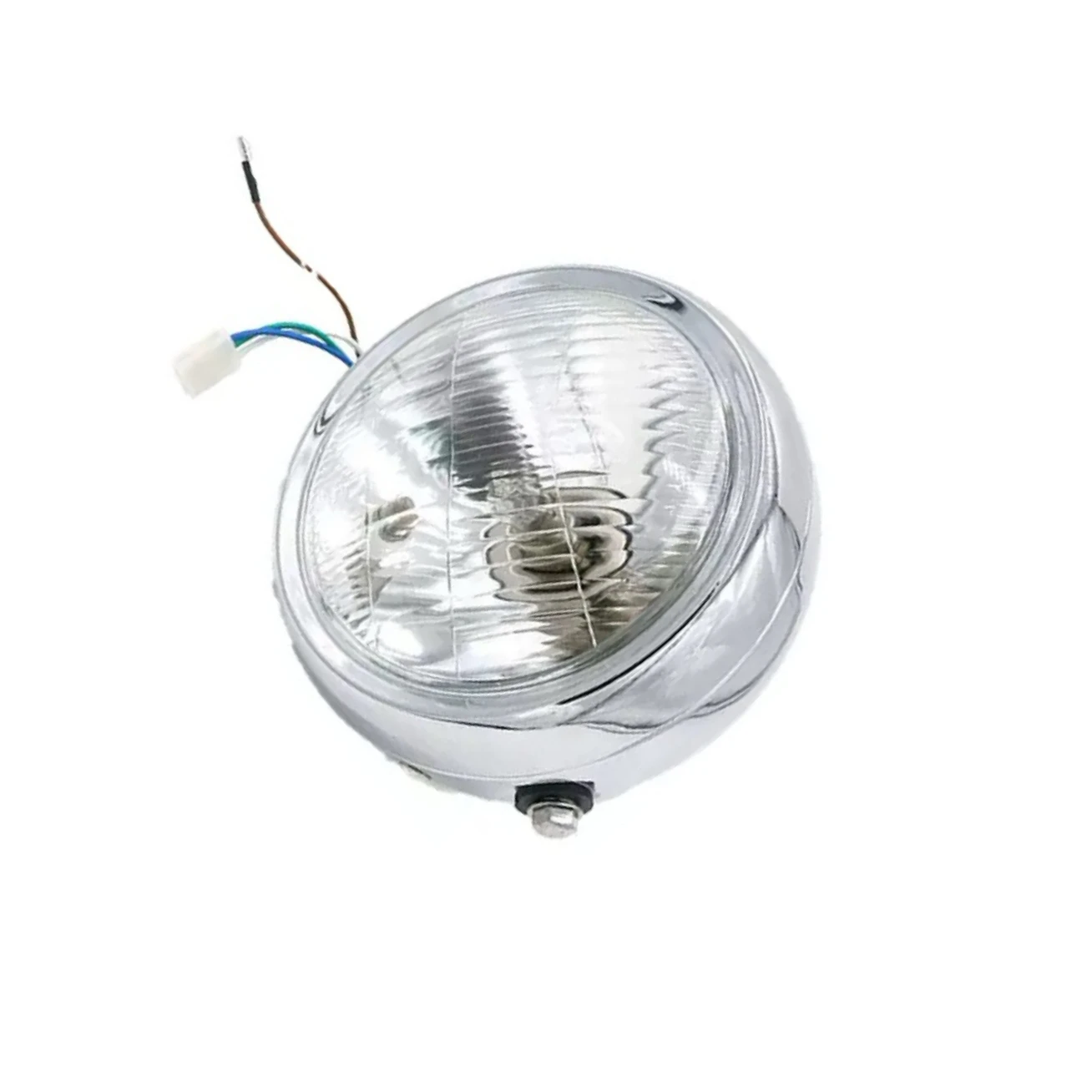 Motorcycle universal headlight round headlamp 12v head light for Honda cg125 gn125 for Suzuki Cafe Racer Lamps