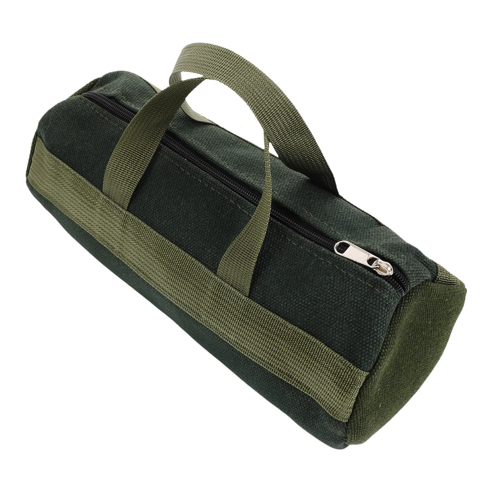 

30cm Multifunctional Tool Bag Round Canvas Electricians Organizer Durable Storage Pouch Large Capacity Handbag Diy Car Repairs