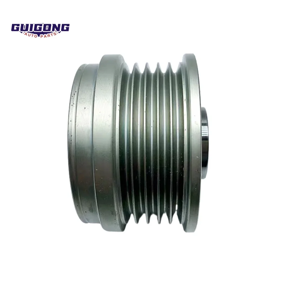 GUIGONG Single Way Belt Pulley Coupling  For BMW 3 4 CHEVROLET CRUZE OPEL ASTRA CORSA INSIGNIA MERIVA B Car Accessories